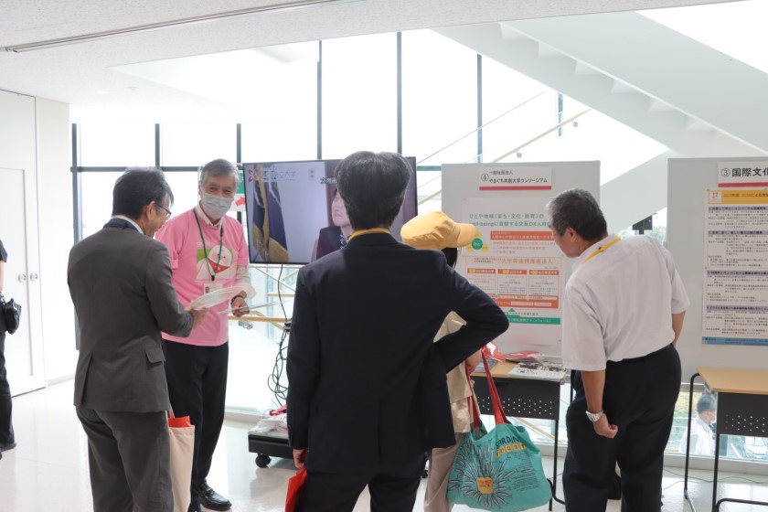 画像:山口県立大学地域交流イベント「県大見本市」へ「展示ブース」を出展しました